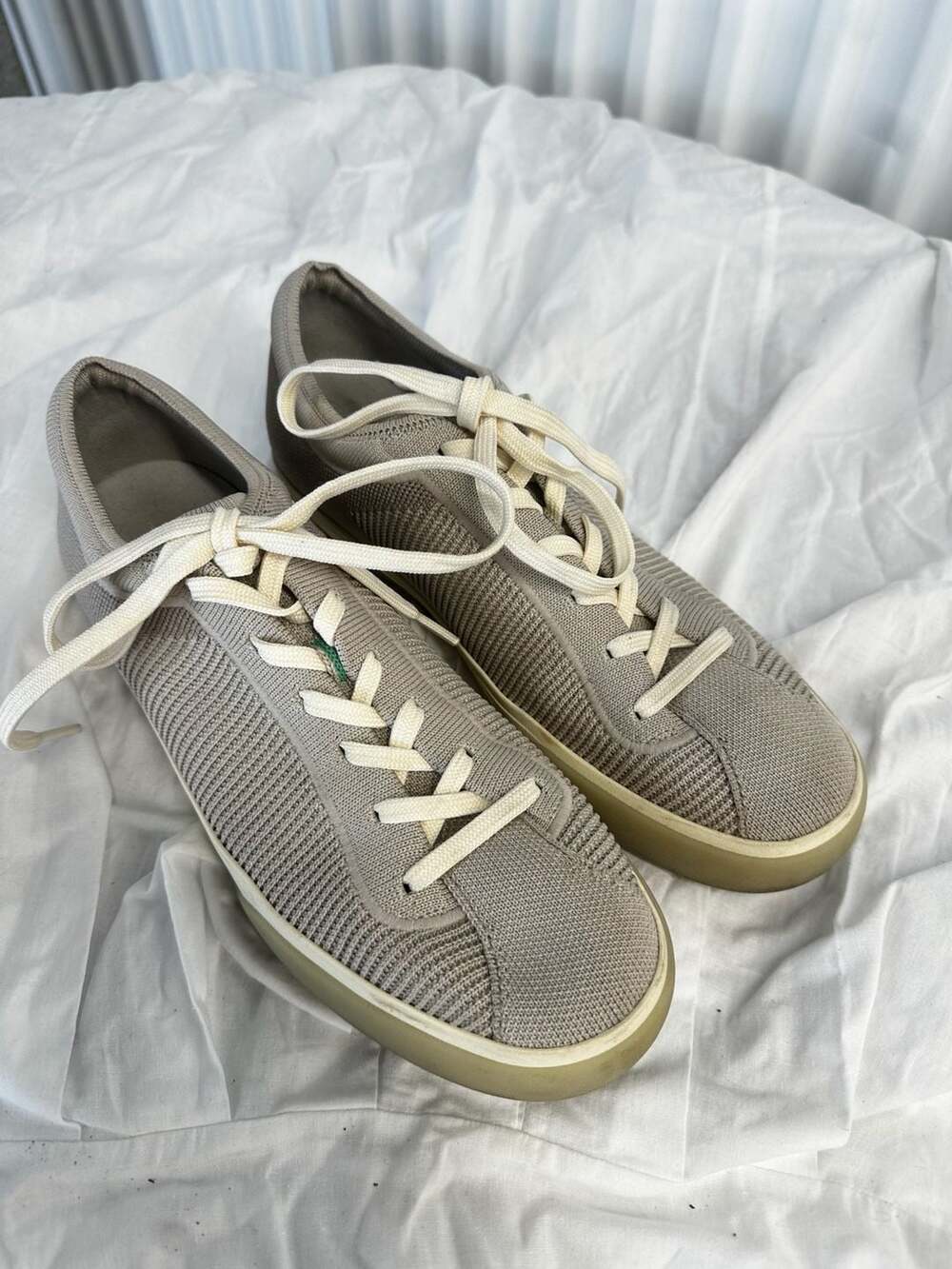 Rothy's The Lace Up Sneakers Size 10